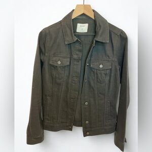 Old Navy Black Jean Jacket Women’s Medium Tall